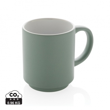 Logo trade promotional gift photo of: Ceramic stackable mug 180ml