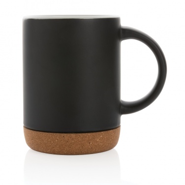 Logo trade corporate gifts picture of: Ceramic mug with cork base 280ml