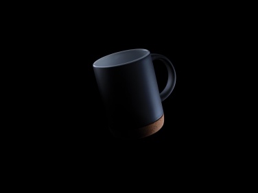 Logo trade advertising product photo of: Ceramic mug with cork base 280ml