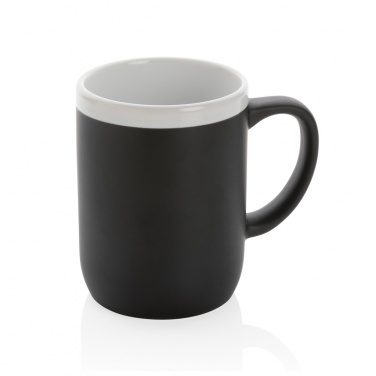 Logotrade promotional giveaway image of: Ceramic mug with white rim 300ml