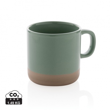 Logotrade promotional product picture of: Glazed ceramic mug 360ml