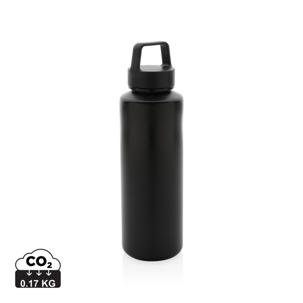 Logotrade promotional product picture of: RCS certified recycled PP water bottle with handle