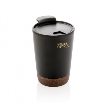 Logotrade promotional item picture of: GRS RPP stainless steel cork coffee tumbler