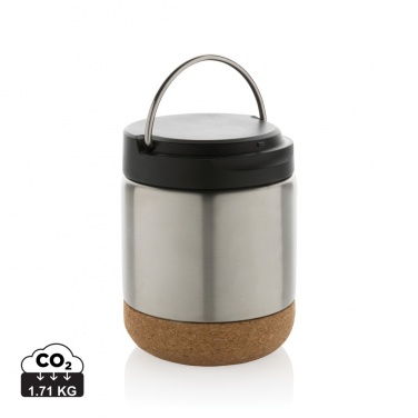 Logo trade promotional gift photo of: Savory RCS certified recycled stainless steel foodflask