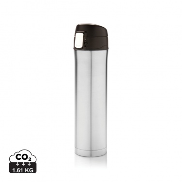 Logo trade corporate gifts picture of: RCS Re-steel easy lock vacuum flask