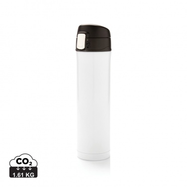 Logotrade advertising product image of: RCS Re-steel easy lock vacuum flask