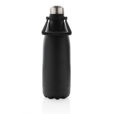 Logo trade corporate gifts image of: RCS Recycled stainless steel large vacuum bottle 1.5L