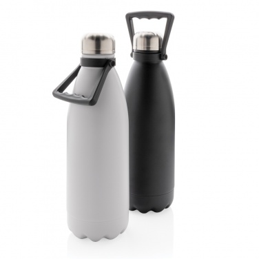 Logo trade promotional items image of: RCS Recycled stainless steel large vacuum bottle 1.5L