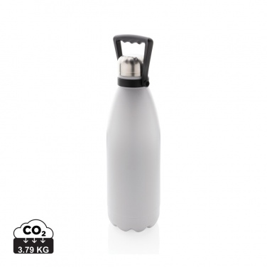 Logo trade promotional product photo of: RCS Recycled stainless steel large vacuum bottle 1.5L