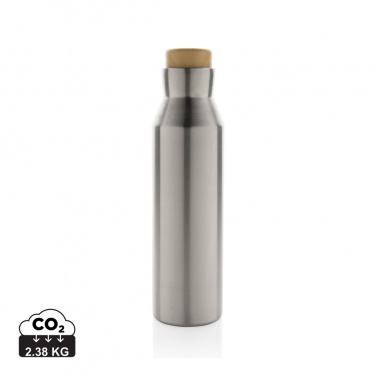 Logotrade promotional gift image of: Gaia RCS certified recycled stainless steel vacuum bottle