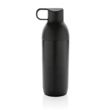 Logo trade promotional products image of: Flow RCS recycled stainless steel vacuum bottle