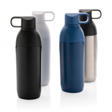 Logo trade promotional products picture of: Flow RCS recycled stainless steel vacuum bottle