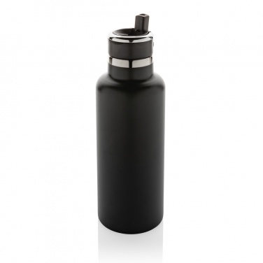 Logo trade promotional giveaway photo of: Hydro RCS recycled stainless steel vacuum bottle with spout