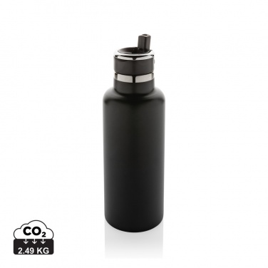 Logotrade promotional item image of: Hydro RCS recycled stainless steel vacuum bottle with spout