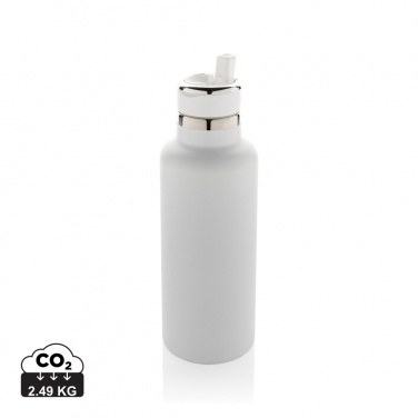 Logotrade corporate gift image of: Hydro RCS recycled stainless steel vacuum bottle with spout