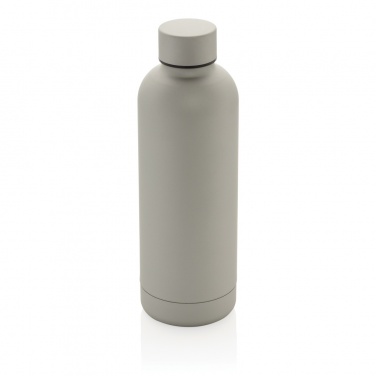 Logo trade promotional giveaways picture of: RCS Recycled stainless steel Impact vacuum bottle