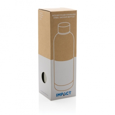 Logotrade promotional product image of: RCS Recycled stainless steel Impact vacuum bottle