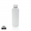 RCS Recycled stainless steel Impact vacuum bottle, white