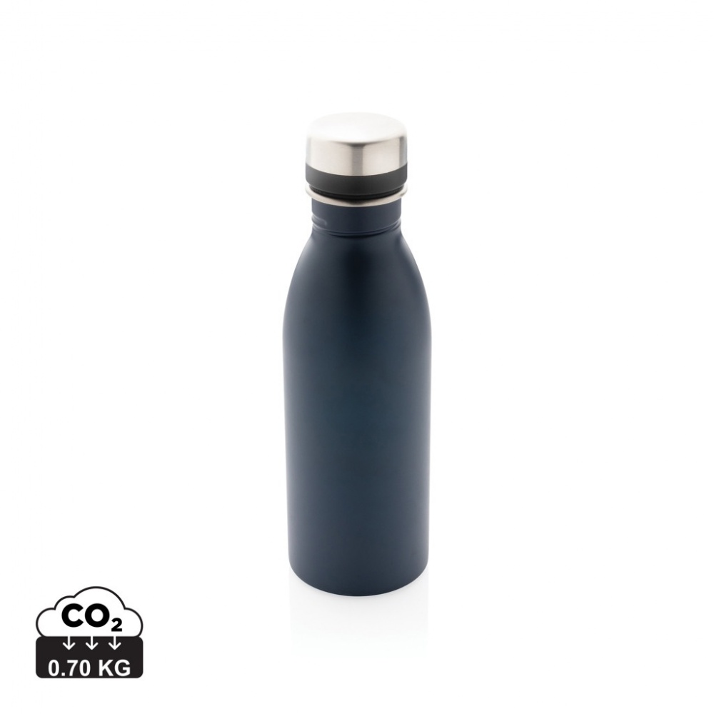 Logo trade business gifts image of: RCS Recycled stainless steel deluxe water bottle