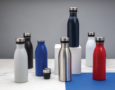 Logo trade corporate gift photo of: RCS Recycled stainless steel deluxe water bottle