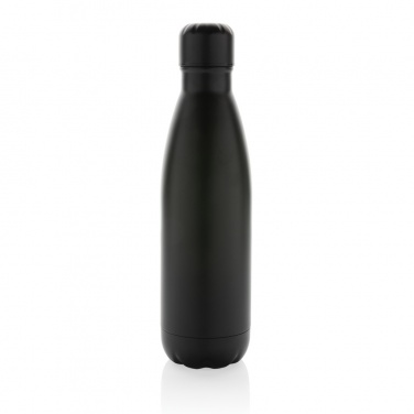 Logo trade promotional gifts image of: Eureka RCS certified re-steel single wall water bottle