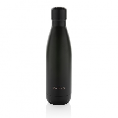 Logo trade advertising products picture of: Eureka RCS certified re-steel single wall water bottle