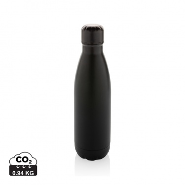 Logo trade promotional items picture of: Eureka RCS certified re-steel single wall water bottle