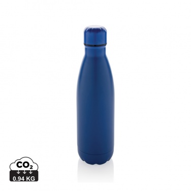 Logotrade promotional item image of: Eureka RCS certified re-steel single wall water bottle