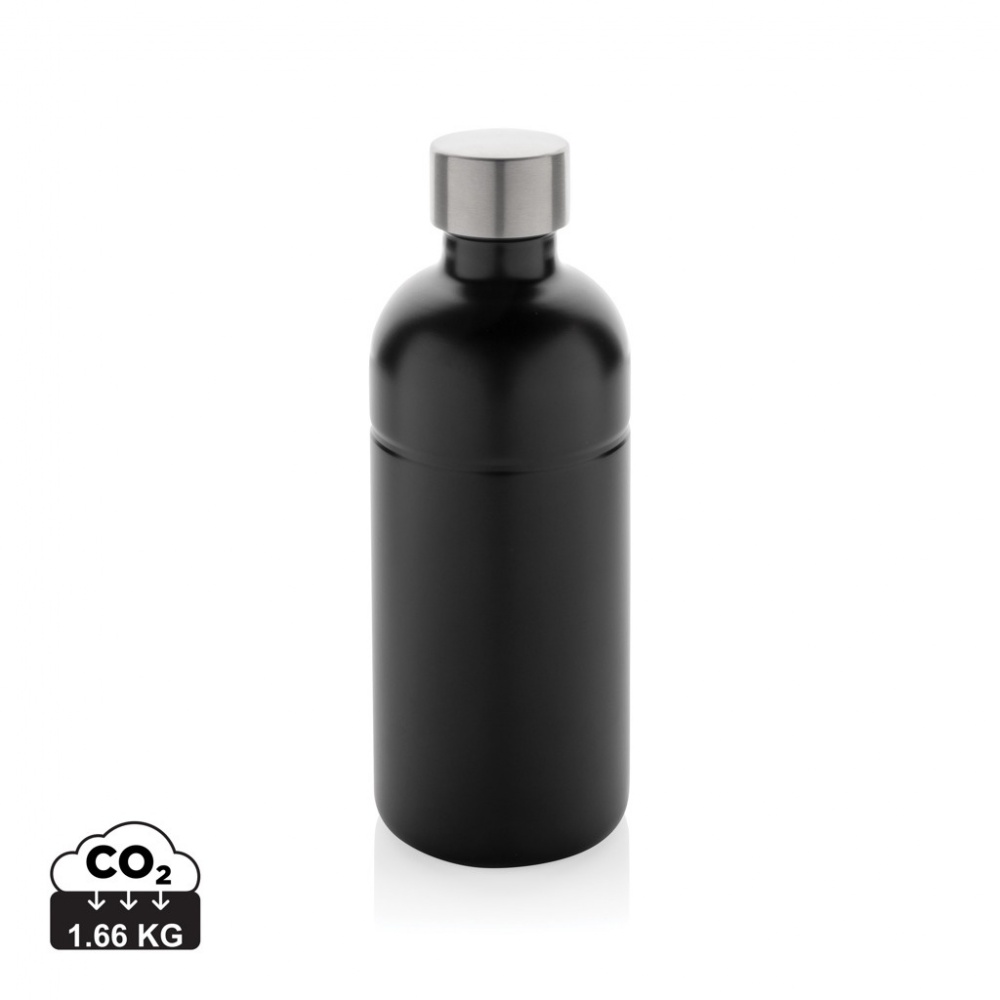 Logotrade promotional item image of: Soda RCS certified re-steel carbonated drinking bottle