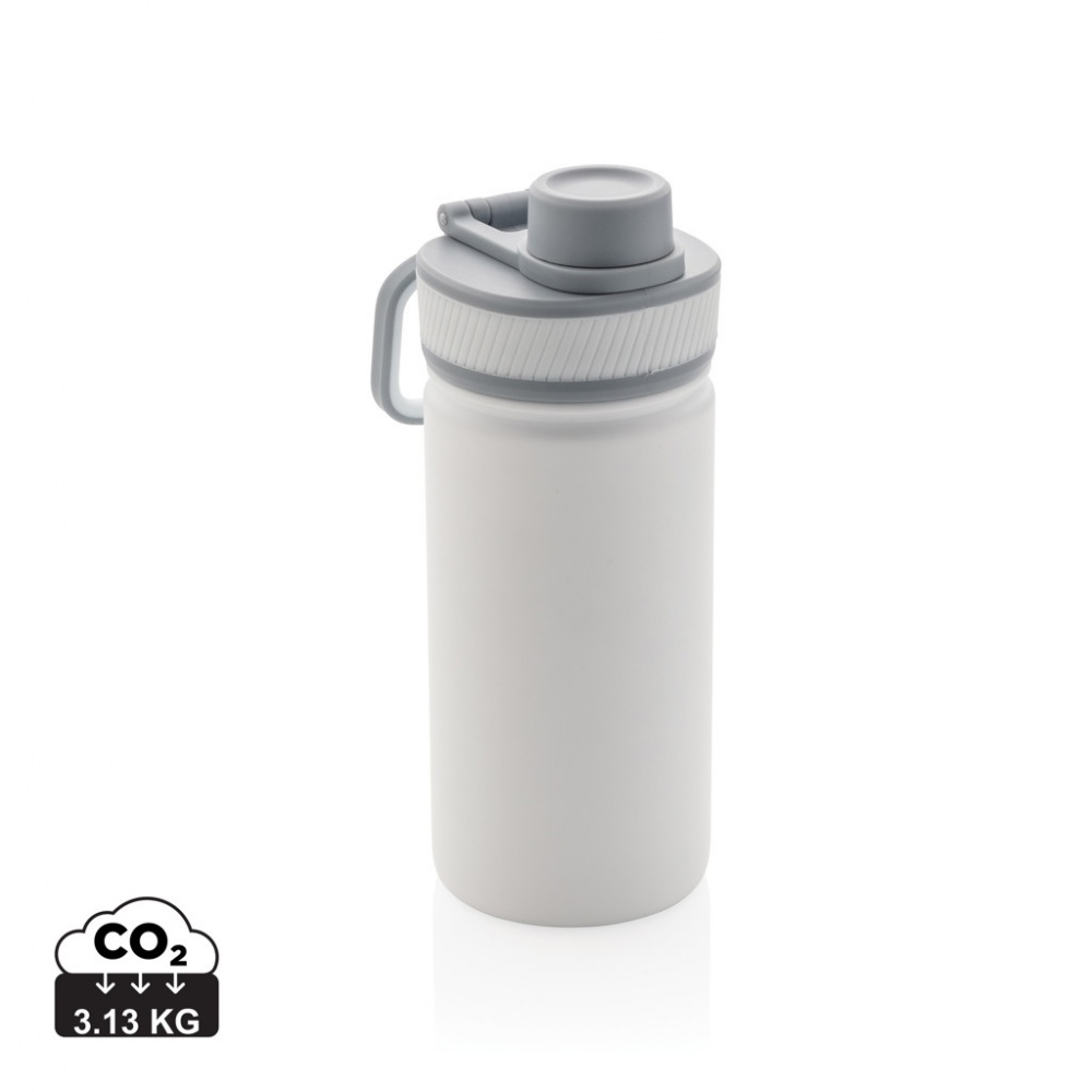 Logotrade promotional products photo of: Vacuum stainless steel bottle with sports lid 550ml