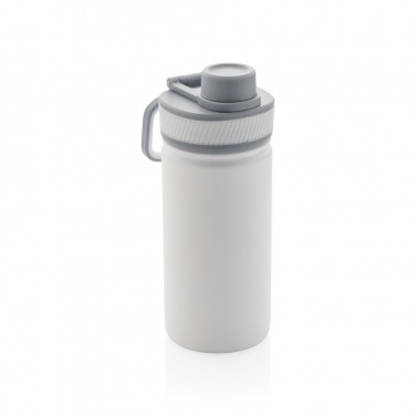 Logo trade promotional item photo of: Vacuum stainless steel bottle with sports lid 550ml