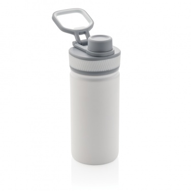 Logotrade business gift image of: Vacuum stainless steel bottle with sports lid 550ml