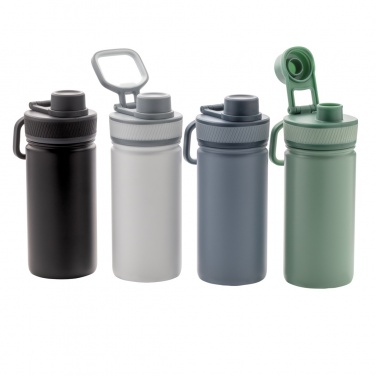 Logotrade advertising products photo of: Vacuum stainless steel bottle with sports lid 550ml