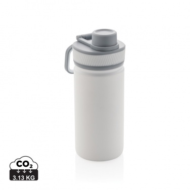 Logotrade advertising product picture of: Vacuum stainless steel bottle with sports lid 550ml