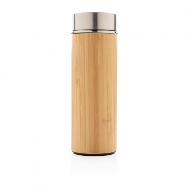 Logotrade corporate gifts photo of: Leak proof bamboo vacuum bottle