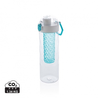 Logo trade promotional merchandise photo of: Honeycomb lockable leak proof infuser bottle