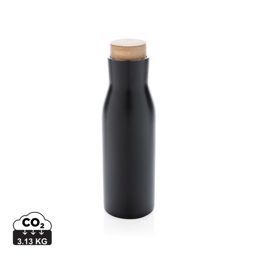 Logo trade promotional product photo of: Clima leakproof vacuum bottle with steel lid