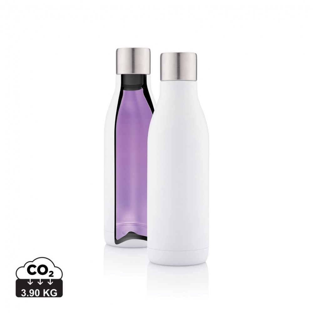 Logotrade advertising product picture of: UV-C steriliser vacuum stainless steel bottle