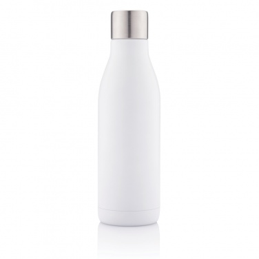 Logo trade promotional items image of: UV-C steriliser vacuum stainless steel bottle