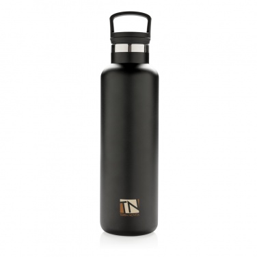 Logo trade business gift photo of: Vacuum insulated leak proof standard mouth bottle