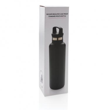 Logotrade promotional merchandise picture of: Vacuum insulated leak proof standard mouth bottle