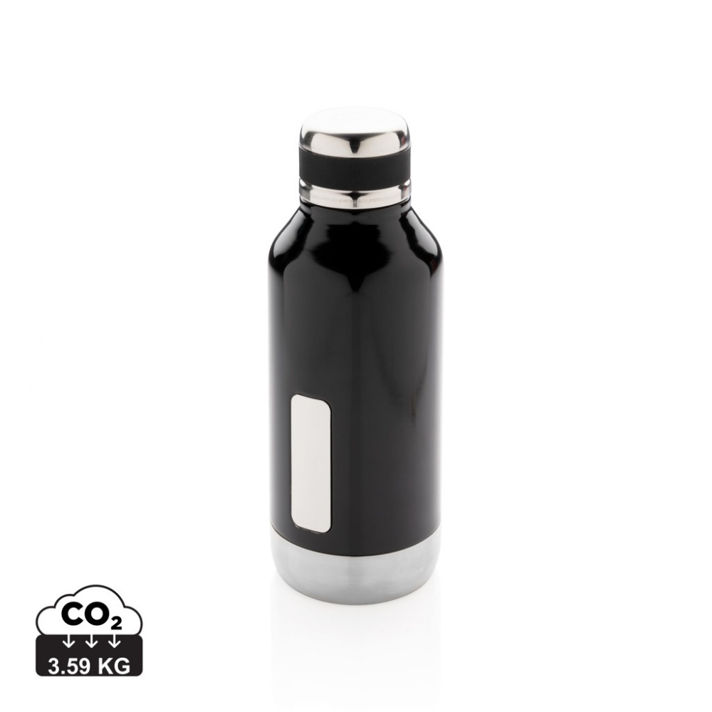 Logo trade corporate gifts picture of: Leak proof vacuum bottle with logo plate