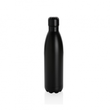 Logo trade promotional merchandise photo of: Solid colour vacuum stainless steel bottle 750ml