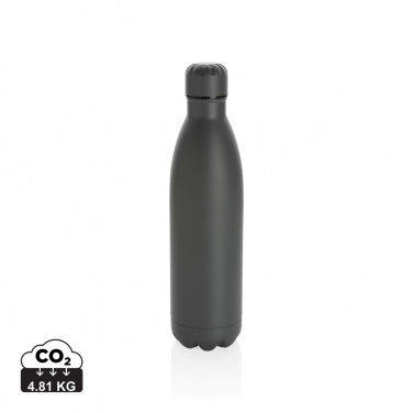 Logo trade business gift photo of: Solid colour vacuum stainless steel bottle 750ml