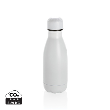 Logotrade promotional merchandise picture of: Solid colour vacuum stainless steel bottle 260ml