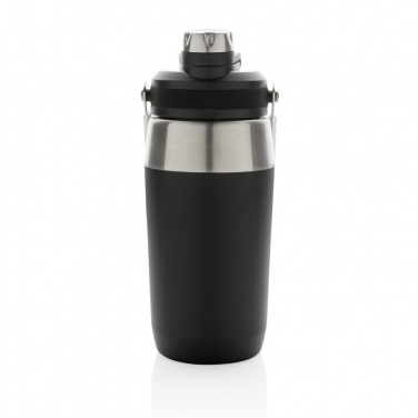 Logo trade corporate gifts image of: Vacuum stainless steel dual function lid bottle 500ml