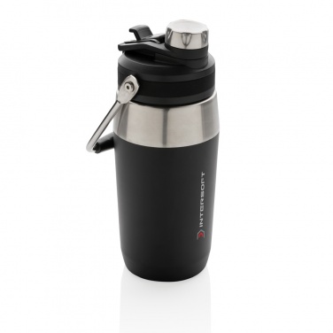 Logotrade advertising product image of: Vacuum stainless steel dual function lid bottle 500ml