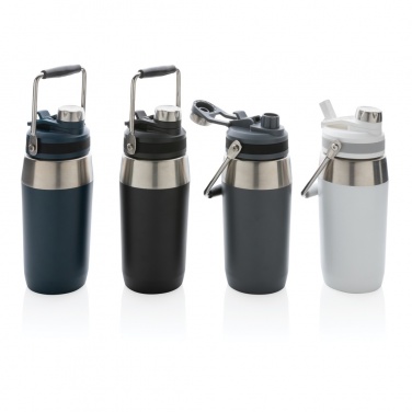 Logo trade promotional item photo of: Vacuum stainless steel dual function lid bottle 500ml