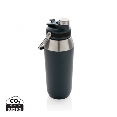 Logo trade promotional items picture of: Vacuum stainless steel dual function lid bottle 1L