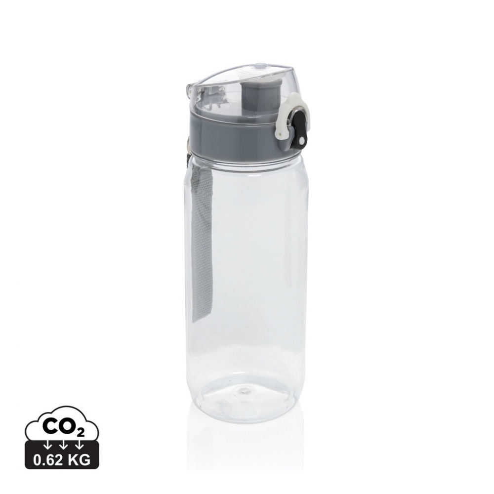 Logotrade promotional giveaway picture of: Yide RCS Recycled PET leakproof lockable waterbottle 600ml